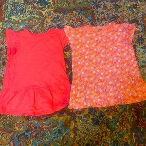 Set of 2 Naked Zebra summer tops